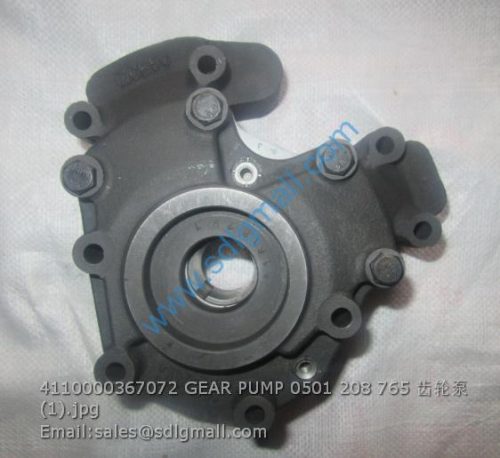4110000367072 0501208765 Gear pump for SDLG spare parts