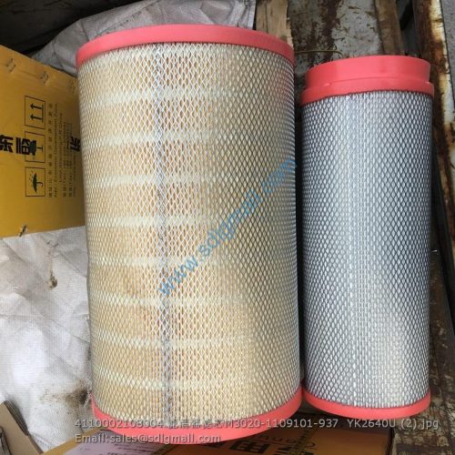 4110002108004 Air Filter element M3020-1109101-937 YK2640U for SDLG spare parts