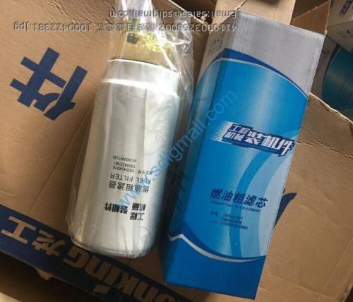 4110003268002  fuel filter element 1000422381 for SDLG spare parts