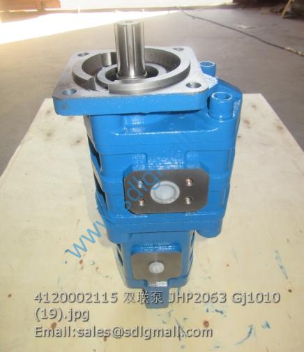 4120002115 gear pump JHP2063/Gj1010 for SDLG spare parts