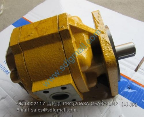 4120002117 Gear pump CBGj2063A for SDLG spare parts