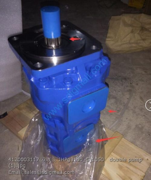 4120003117 Gear pump JHPg3100/Gj1050 for SDLG spare parts