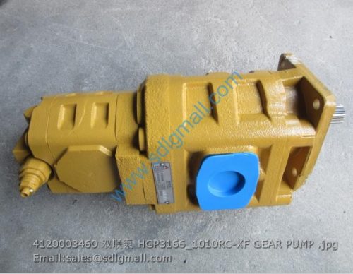 4120003460 gear pump HGP3166/1010RC-XF for SDLG spare parts