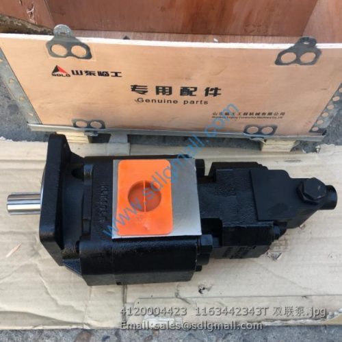 4120004423  1163442343T  gear pump for SDLG spare parts